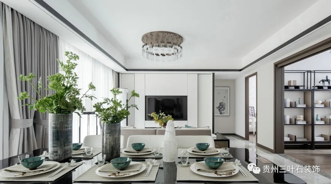 現(xiàn)代中式/東方氣韻，簡逸安然